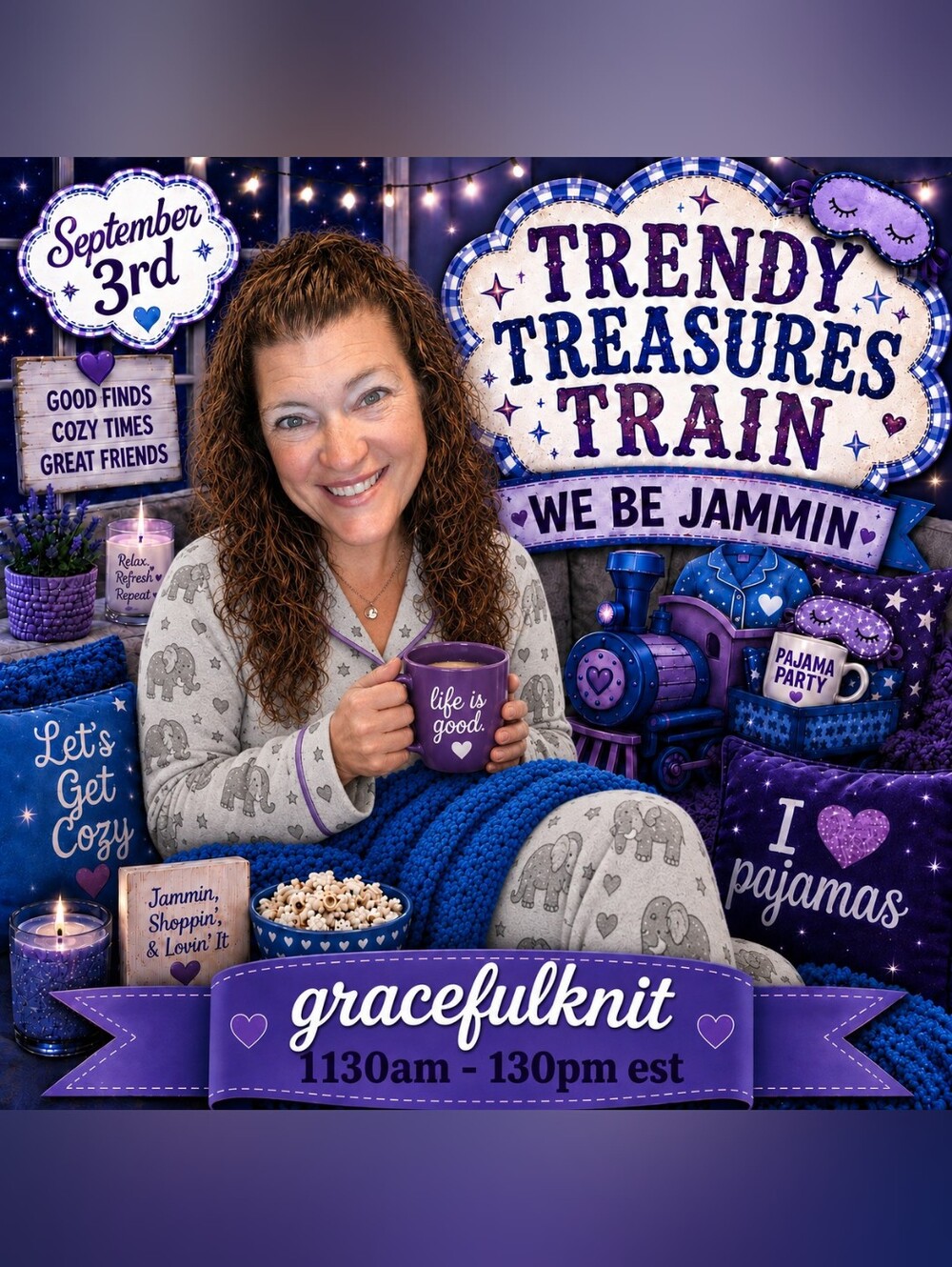 Gracefulknit is LIVE!!! Please ❤️ this to be notified when I go LIVE! - Picture 2 of 10